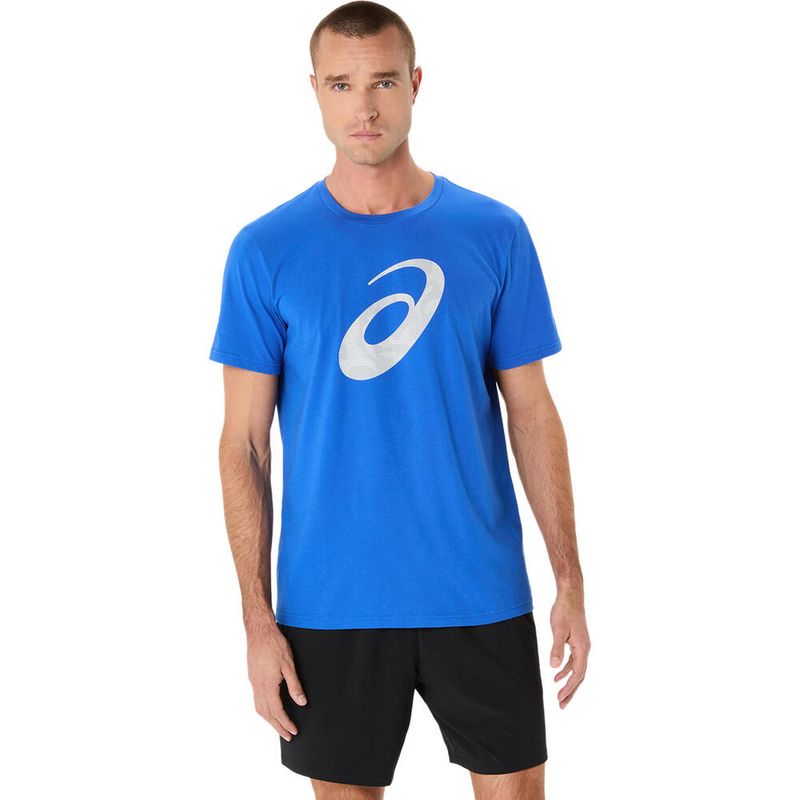 Polo-ASICS-Spiral-Logo-Graphic-Cotton-Blend-Tee-Illusion-Blue-Hombre---0