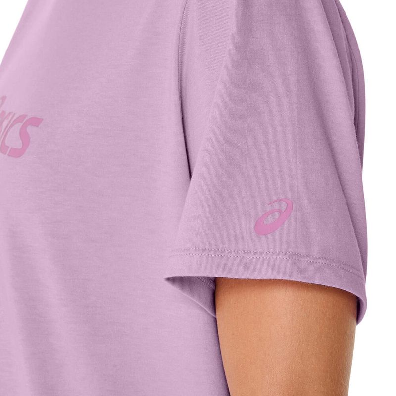 Polo-ASICS-Training-Core-Logo-Tee-Light-Ube-Mujer---2
