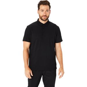 Polo ASICS Spiral Embroidery Polo.Shirts Performance Black Hombre