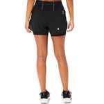 Shorts ASICS Road 2-N-1 3-5In Black Mujer - 2