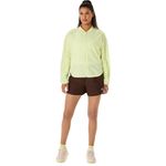 Casaca ASICS Nagino Run Adjustable Jacket Huddle Yellow Mujer - 3