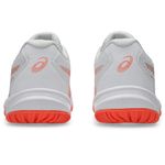 Zapatillas ASICS Upcourt 6 White/Vivid Coral Mujer - 4