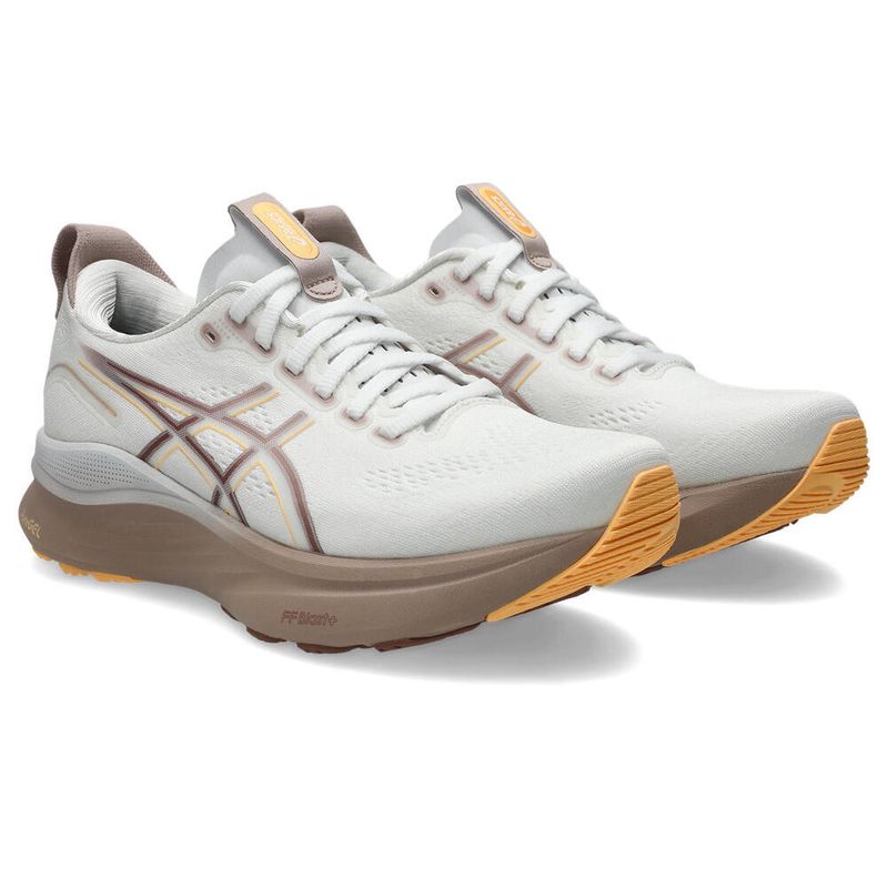 Zapatillas-ASICS-GEL-Kayano-32-White-Orange-Glow-Mujer---2