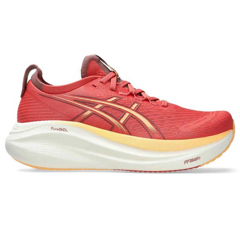 Zapatillas-ASICS-GEL-Nimbus-27-Dark-Pink-Clay-Orange-Glow-Mujer---0