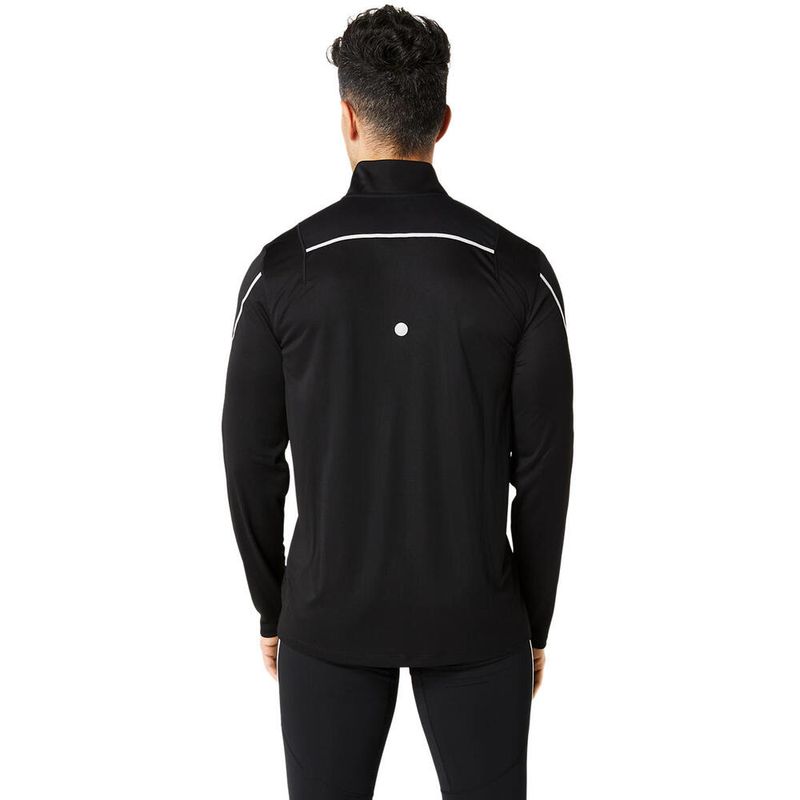 Polo-ASICS-Road-Lite-Show-1-2-Zip-Top-Performance-Black-Hombre---2