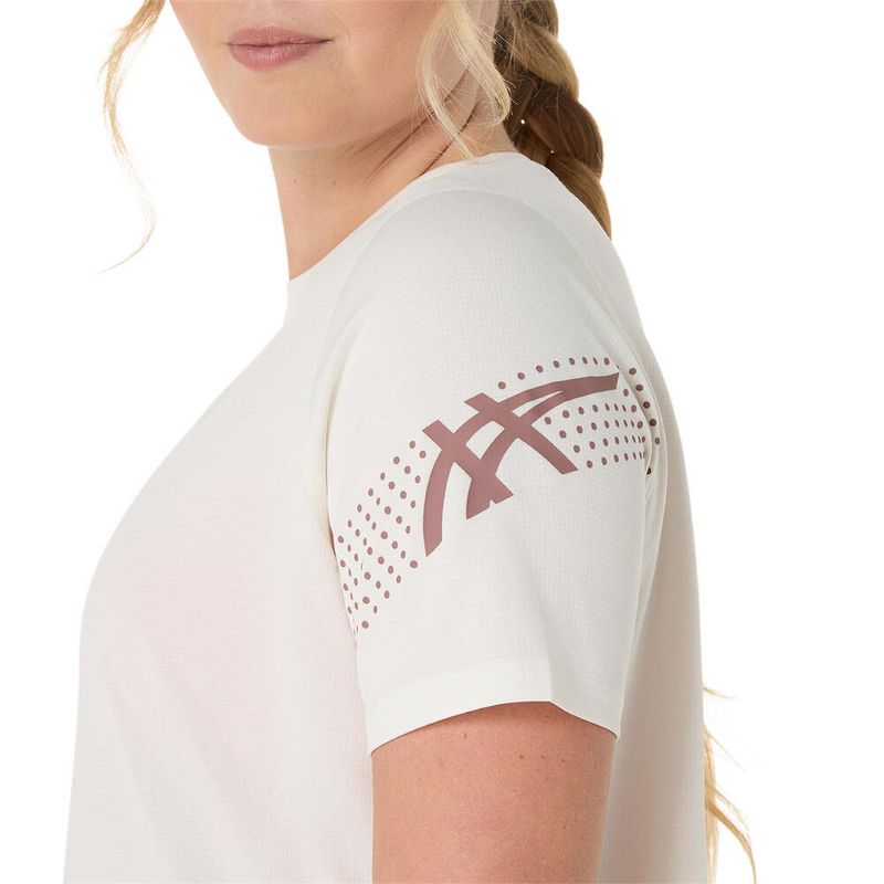 Polo-ASICS-Asics-Icon-SS-Top-Cream-Mujer---3