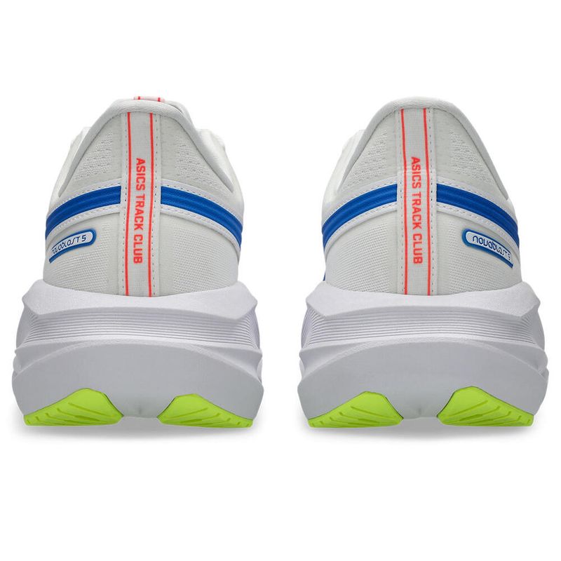 Zapatillas ASICS Novablast 5 Atc White/Tuna Blue Mujer - 4