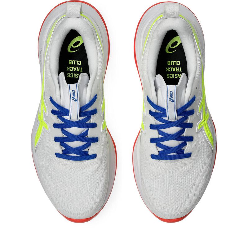 Zapatillas ASICS GEL-Cumulus 27 Atc White/Safety Yellow Mujer - 3