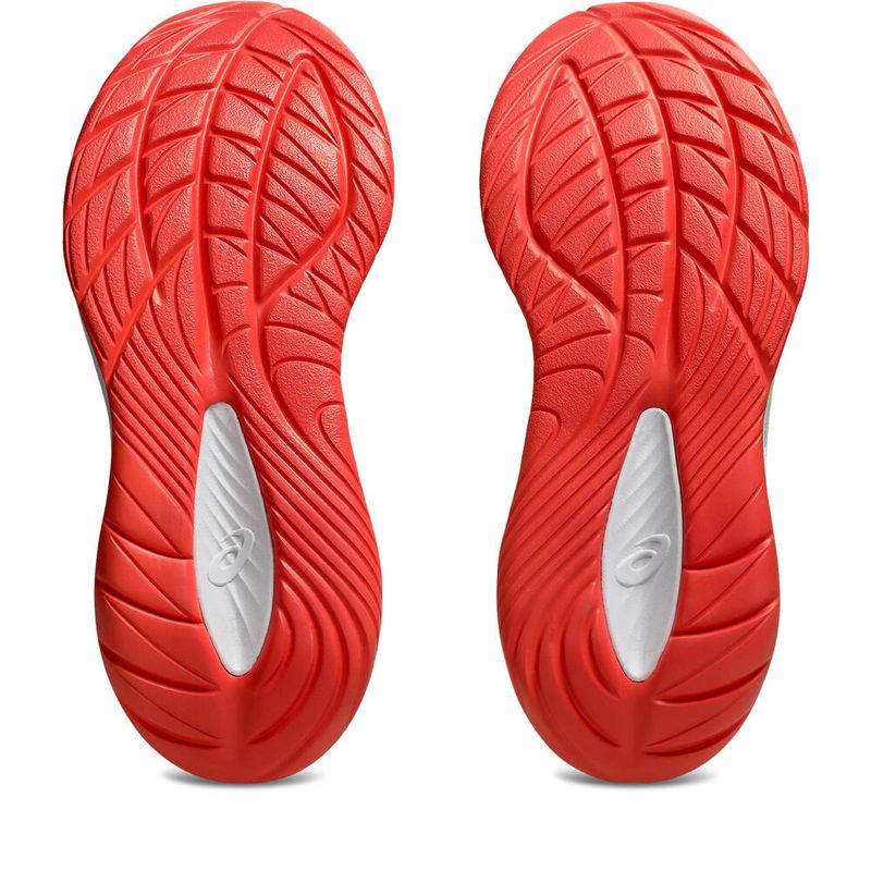 Zapatillas ASICS GEL-Cumulus 27 Atc White/Safety Yellow Mujer - 5