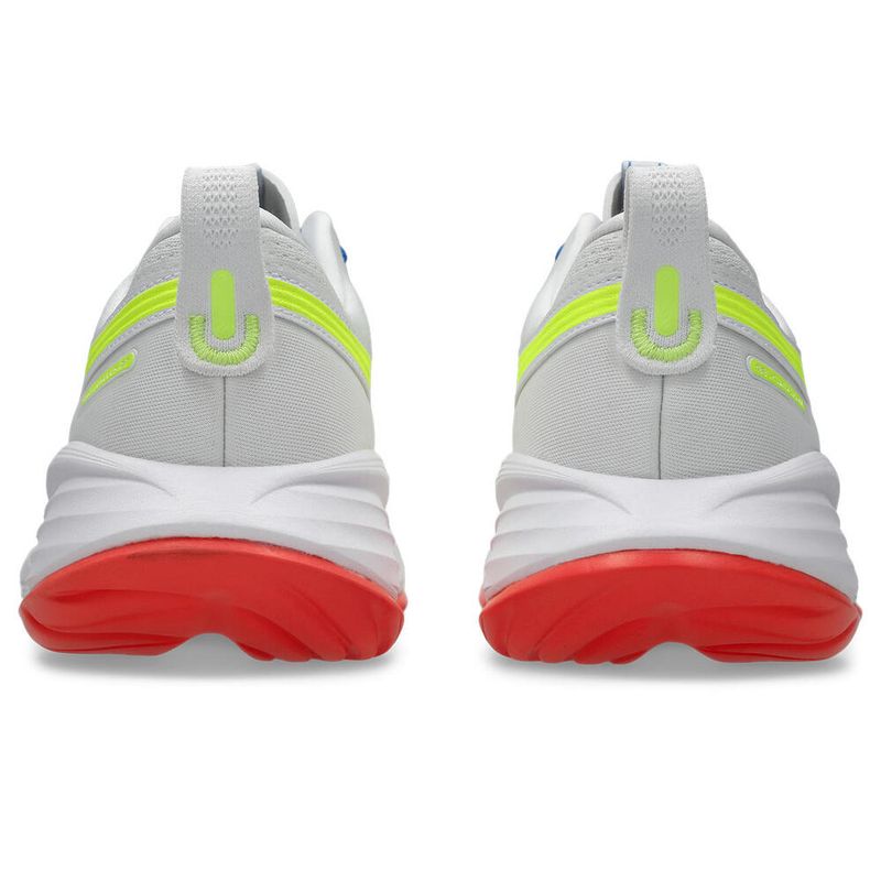 Zapatillas ASICS GEL-Cumulus 27 Atc White/Safety Yellow Hombre - 4