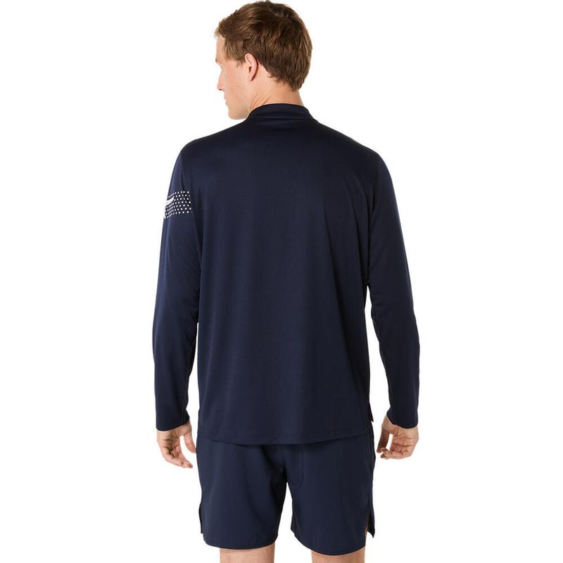 Casaca-ASICS-Asics-Icon-Ls-1-2-Zip-Midnight-Hombre---1