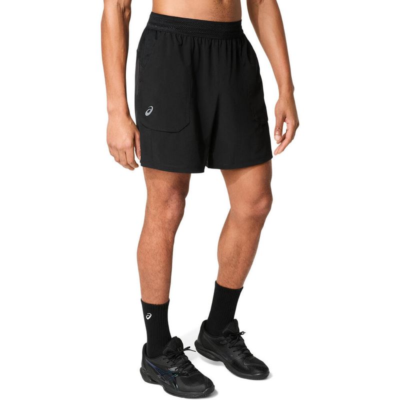 Shorts ASICS Match 7In Short Performance Black Hombre - 1