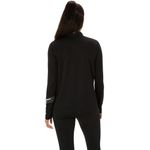 Polo ASICS Asics Icon 1/2 Zip Ls Top Performance Black Mujer - 1
