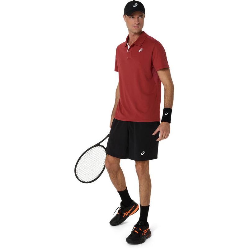 Short ASICS Court 9In Short Performance Black Hombre - 4