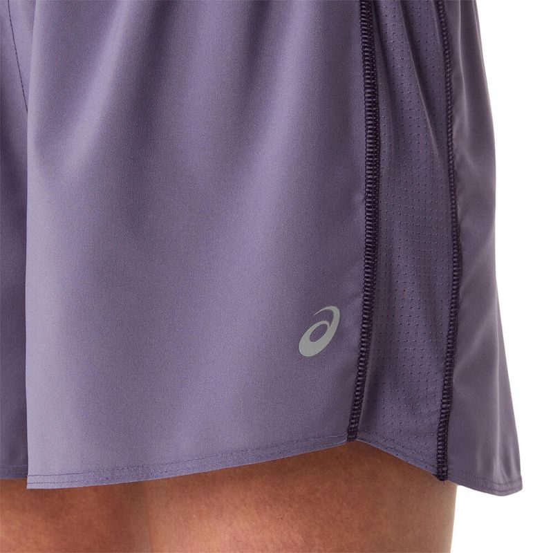 Short ASICS Silver 4In Short Greyish Purple Mujer - 2