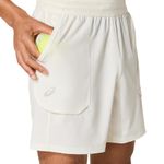 Shorts ASICS Match 7In Short Cream Hombre - 3