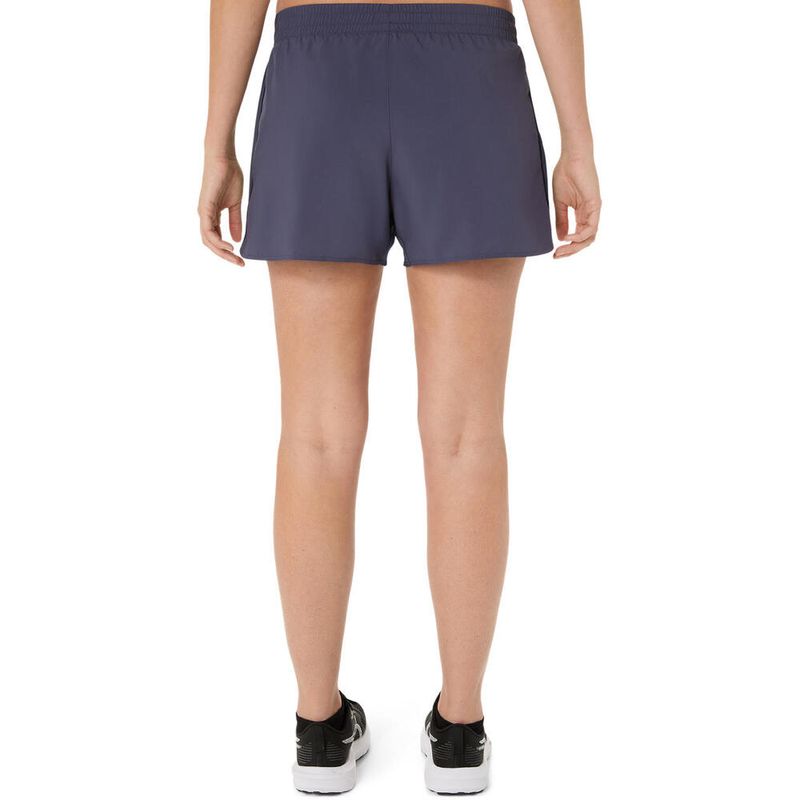 Shorts ASICS Asics Silver 4In Short Indigo Fog Mujer - 2