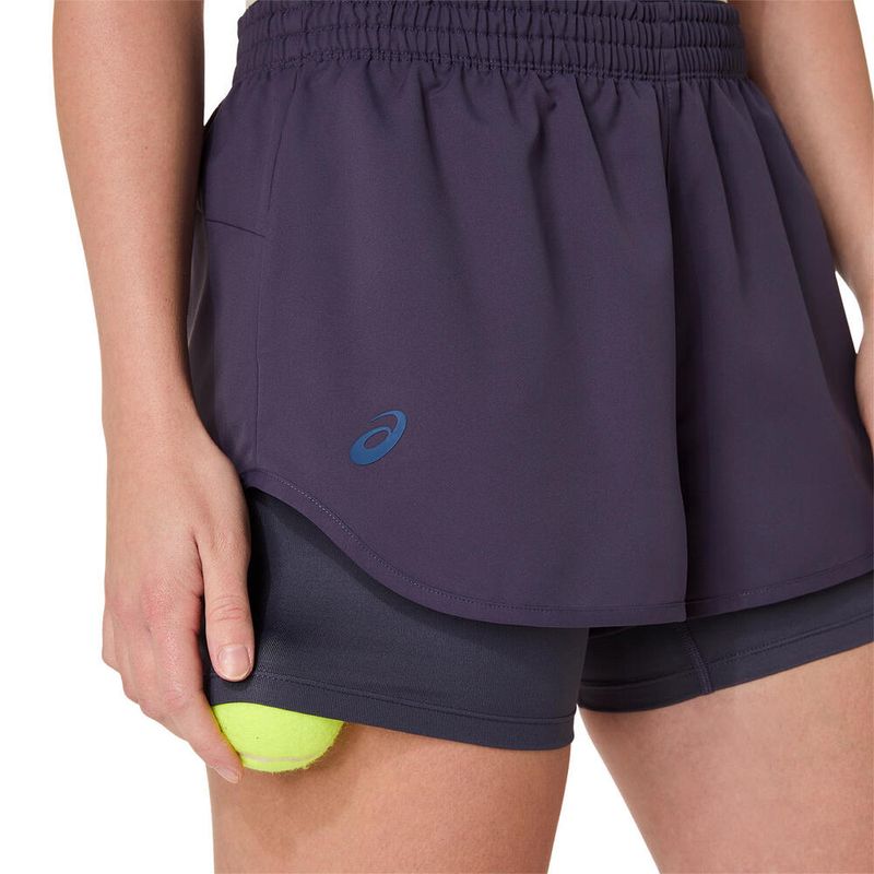 Shorts ASICS Match Short Indigo Fog Mujer - 2