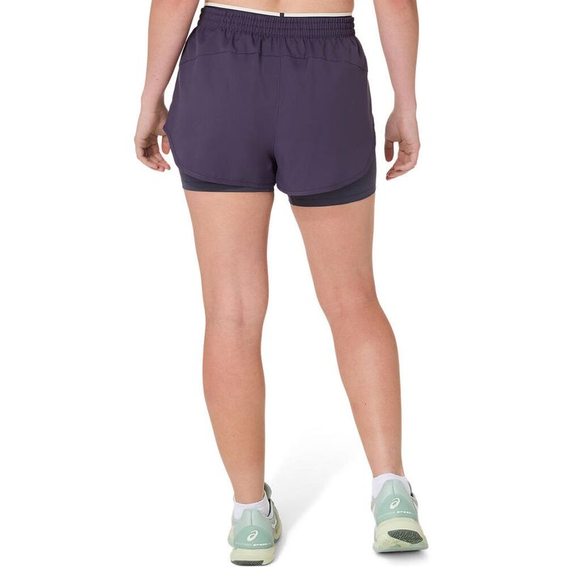Shorts ASICS Match Short Indigo Fog Mujer - 3