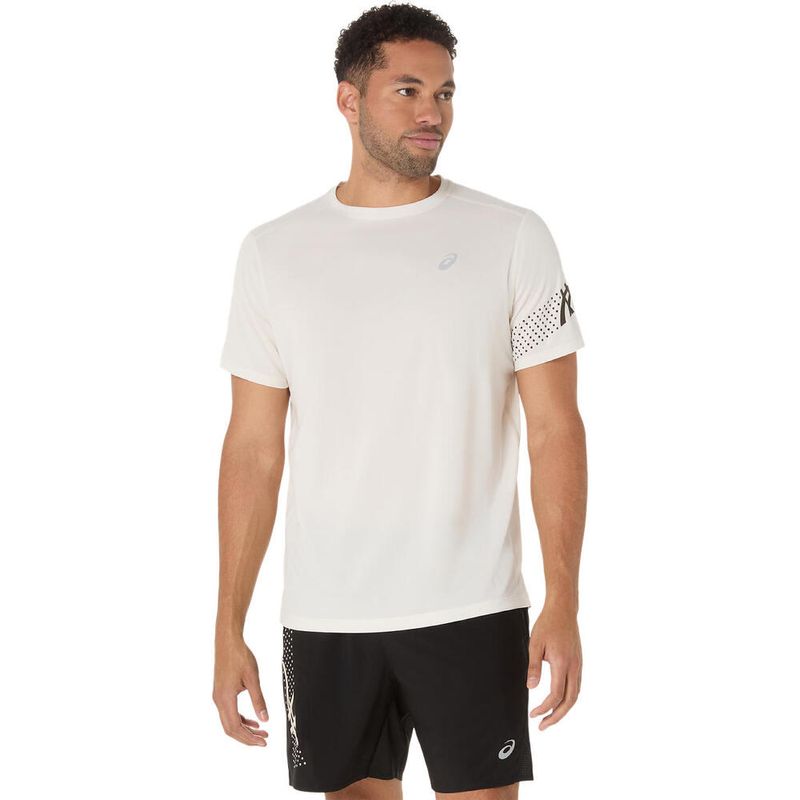 Polo-ASICS-Asics-Icon-SS-Top-Cream-Hombre---0