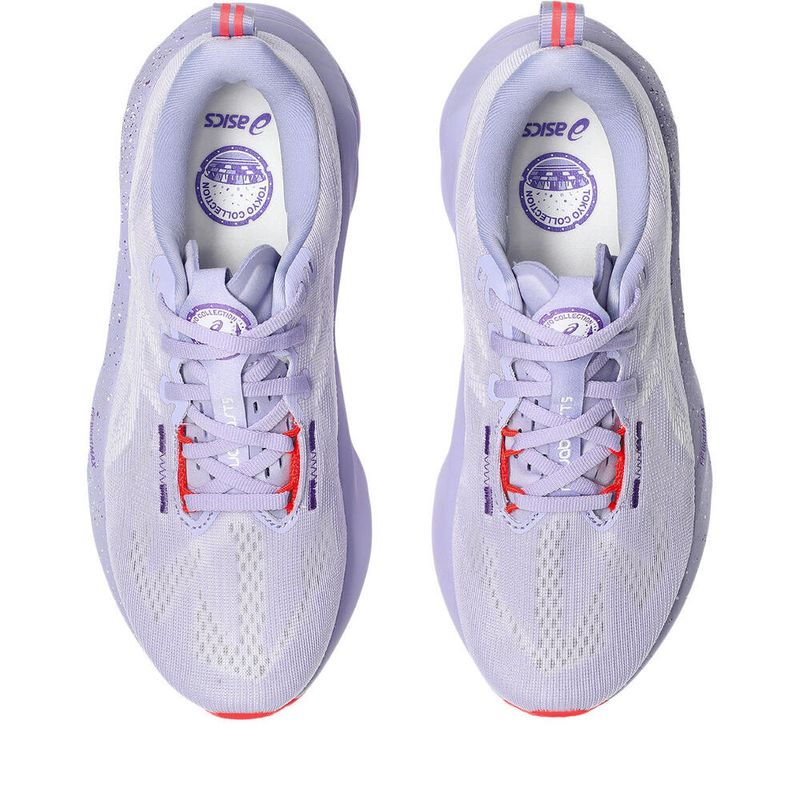 Zapatillas ASICS Novablast 5 Tokyo Vapor/Edo Purple Mujer - 3