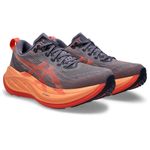 Zapatillas ASICS Superblast 2 Greyish Purple/Coral Reef Unisex - 2