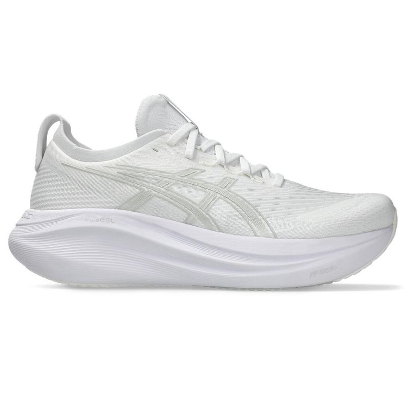 Zapatillas ASICS GEL-Nimbus 27 White/Glacier Grey Hombre - 0