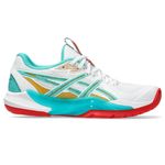 Zapatillas ASICS Powerbreak FF White/Sea Glass Mujer - 0