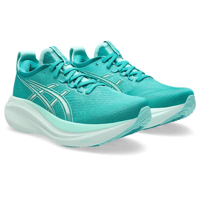 Zapatillas ASICS GEL-Nimbus 27 Wave Teal/Illuminate Mint Mujer - 2