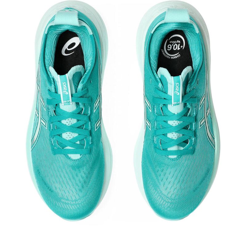 Zapatillas ASICS GEL-Nimbus 27 Wave Teal/Illuminate Mint Mujer - 3