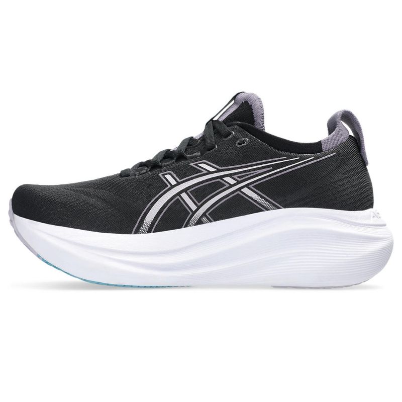 Zapatillas ASICS GEL-Nimbus 27 Black/Dusk Violet Mujer - 1