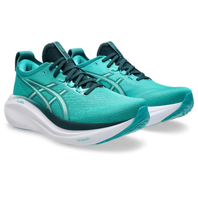 Zapatillas ASICS GEL-Nimbus 27 Wave Teal/Green Hombre - 2