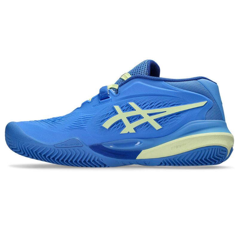 Zapatillas ASICS GEL-Resolution X Clay Blue Coast/Huddle Yellow Mujer - 1