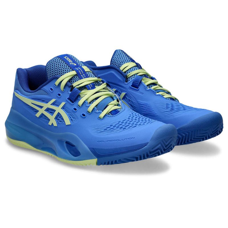 Zapatillas ASICS GEL-Resolution X Clay Blue Coast/Huddle Yellow Mujer - 2