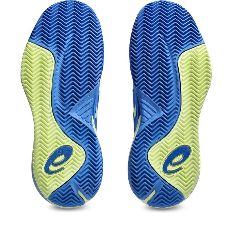 Zapatillas ASICS GEL-Resolution X Clay Blue Coast/Huddle Yellow Mujer - 4