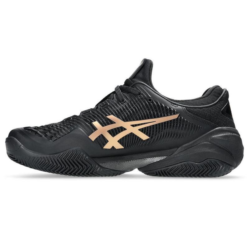 Zapatillas ASICS Court Ff 3 Novaklay Night Black/Prism Gold Hombre - 1