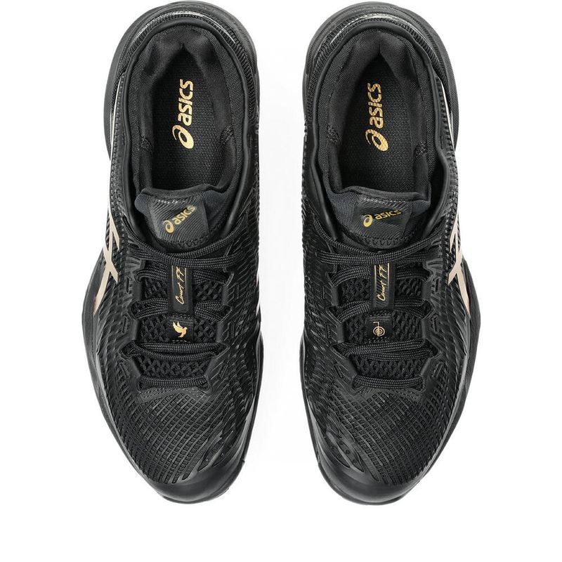 Zapatillas ASICS Court Ff 3 Novaklay Night Black/Prism Gold Hombre - 3