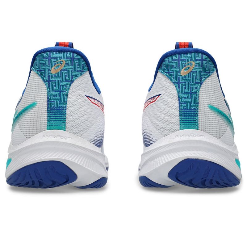 Zapatillas ASICS Netburner Ballistic Ff 4 White/Asics Blue Hombre - 4