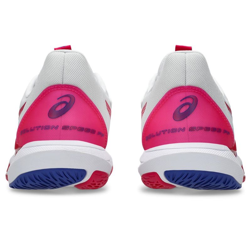 Zapatillas ASICS Solution Speed Ff 3 White/Bright Rose Mujer - 4