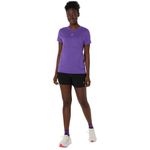 Polo ASICS Road Seamless Violet Mujer - 0