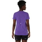 Polo ASICS Road Seamless Violet Mujer - 2
