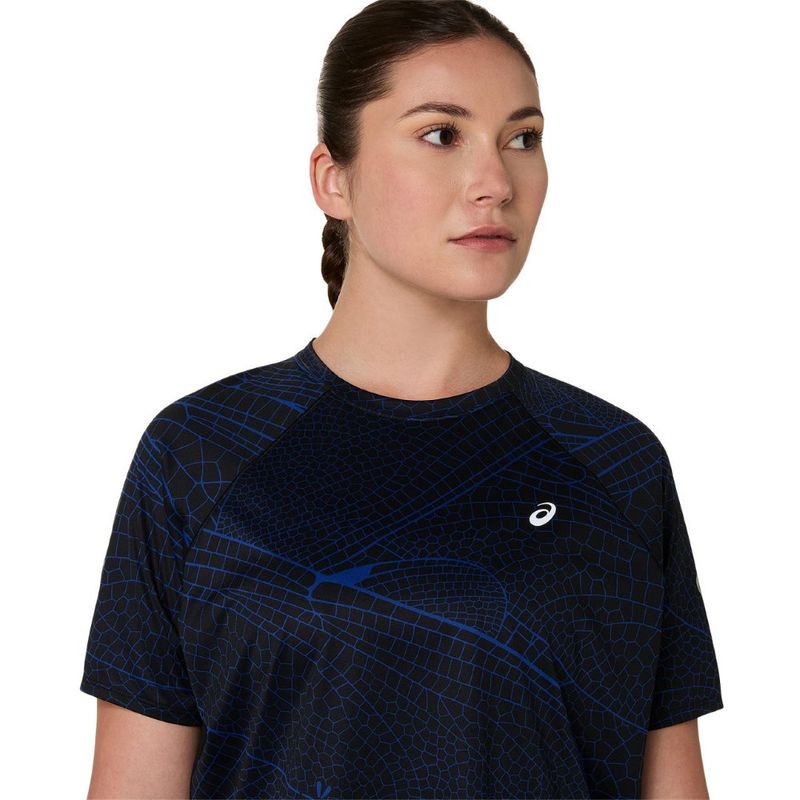 Polo ASICS Road Lite-Show Ss Top Mujer - 2