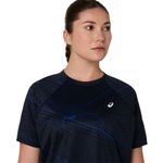 Polo ASICS Road Lite-Show Ss Top Mujer - 2