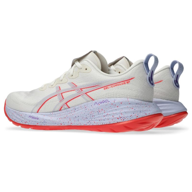 Zapatillas ASICS GEL-Cumulus 27 Tokyo Cream/Edo Purple Hombre - 4