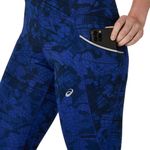 Leggings ASICS Road Lite-Show Tight Performance Black/Dark Cobalt Mujer - 4