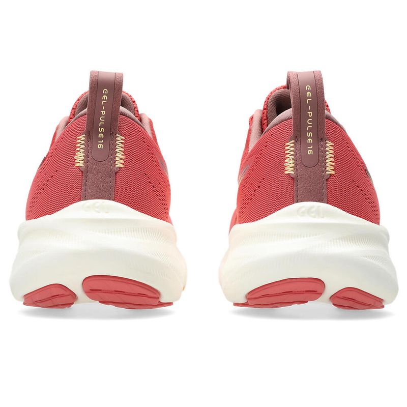 Zapatillas ASICS GEL-Pulse 16 Dark Pink Clay/Orange Glow Mujer - 4