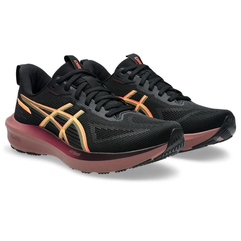 Zapatillas ASICS Gt-1000 14 Black/Vivid Coral Mujer - 3