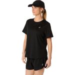 Polo ASICS Silver Ss Top Performance Black Mujer - 2