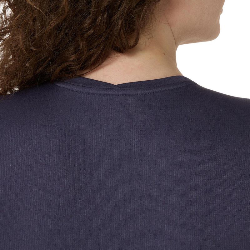 Polo ASICS Asics Silver SS Top Azul Mujer - 4