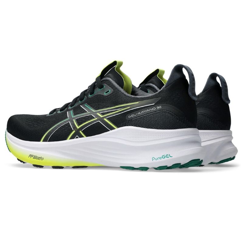 Zapatillas ASICS GEL-Kayano 32 Black/Jasper Green Hombre - 4